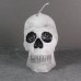 Halloween Candles - Dark Grey Skull Candle